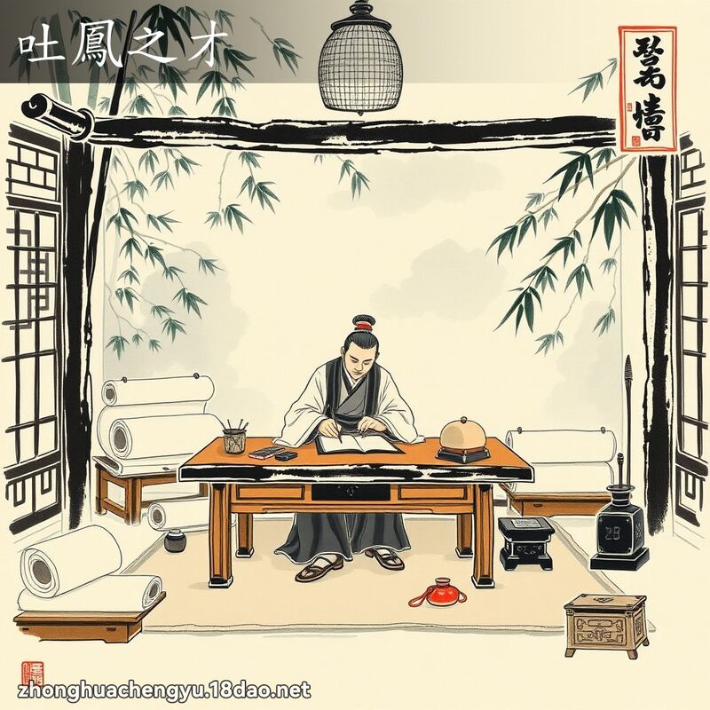 吐凤之才 配图