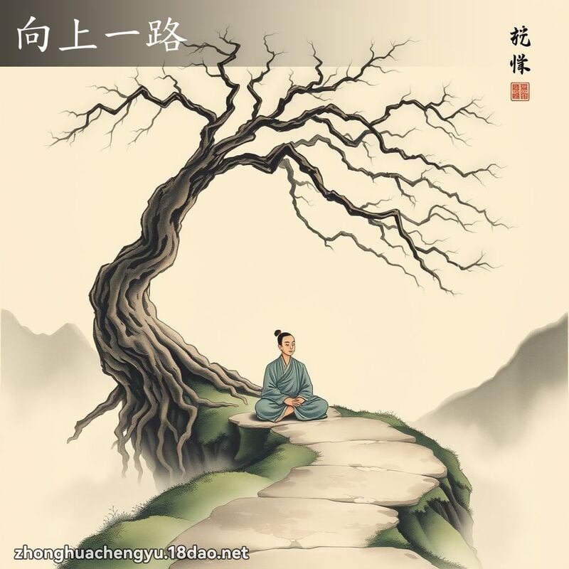 向上一路 配图
