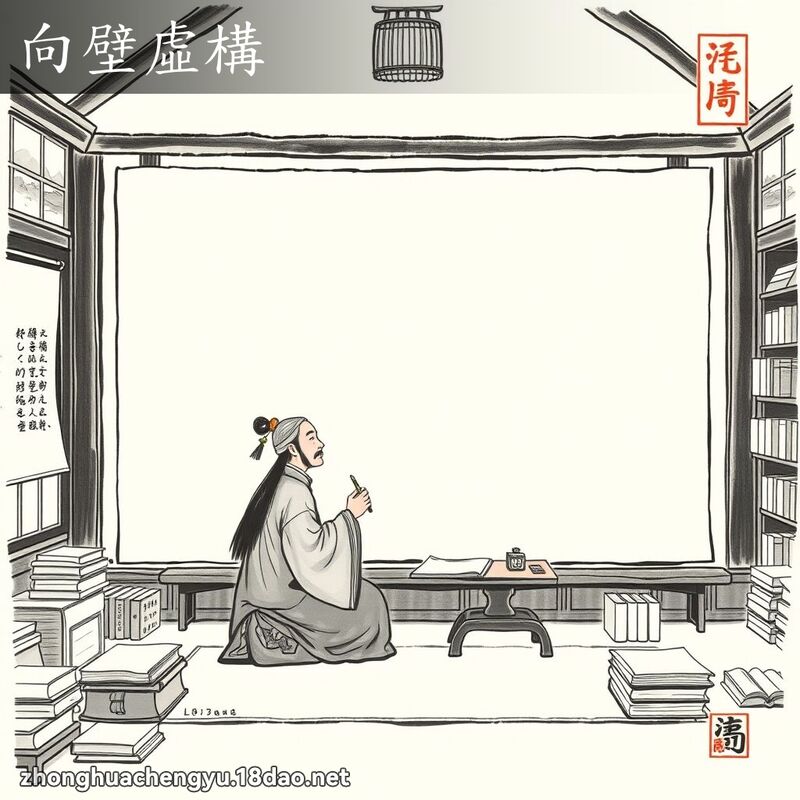 向壁虚构 配图