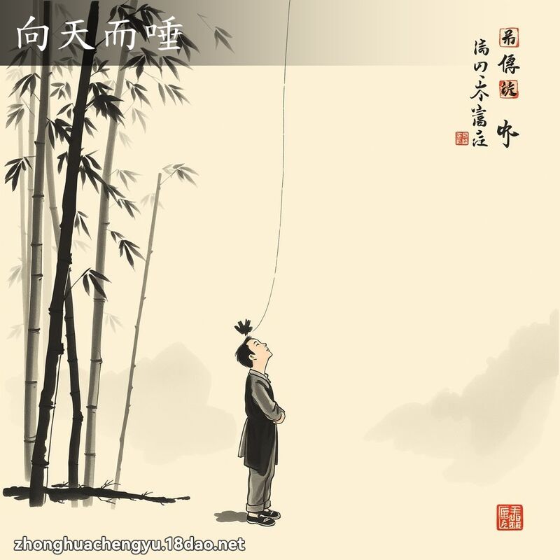 向天而唾 配图