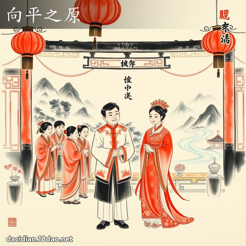 向平之原 - 中華成語配圖