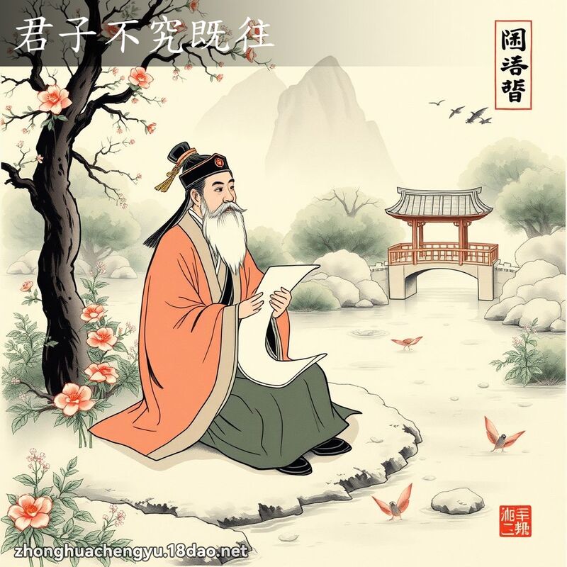 君子不究既往 配图