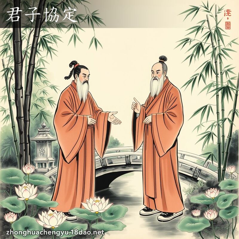 君子協定 配图