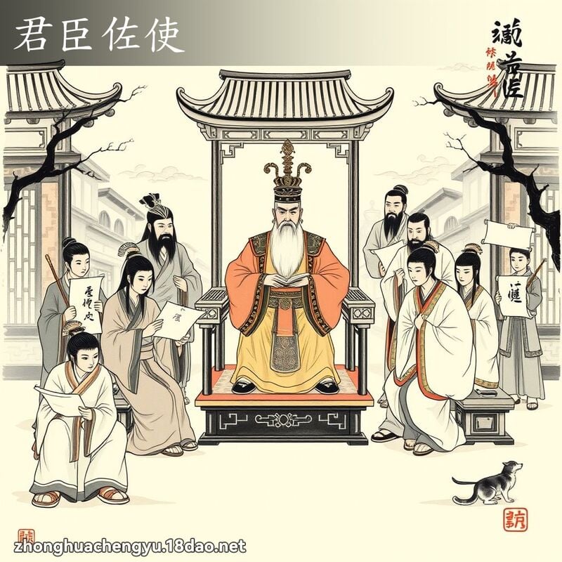 君臣佐使 配图