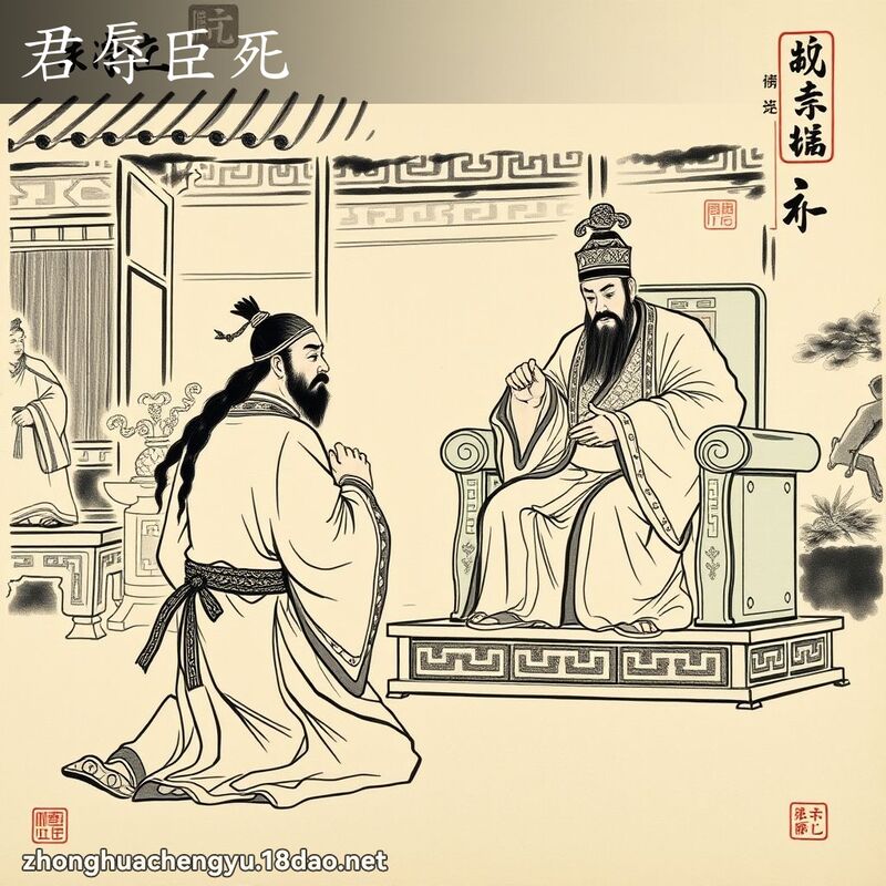 君辱臣死 配图