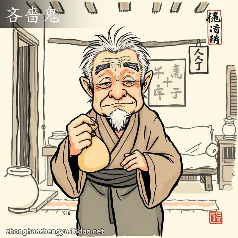 吝嗇鬼 配图