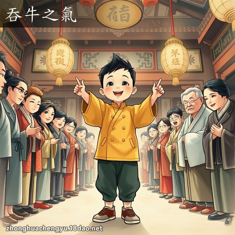 吞牛之氣 配图