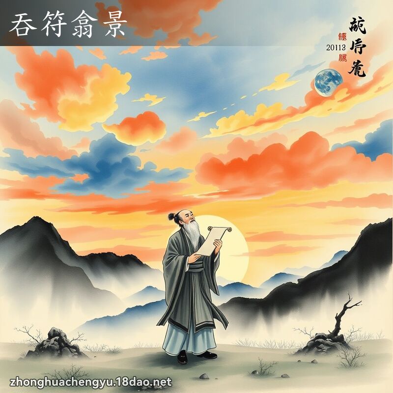 吞符翕景 配图