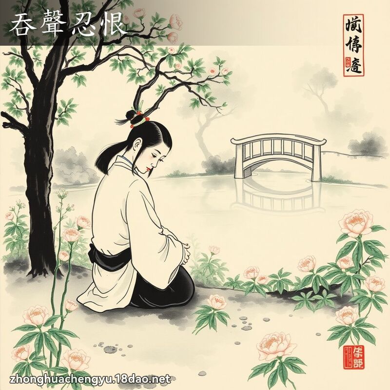 吞聲忍恨 配图