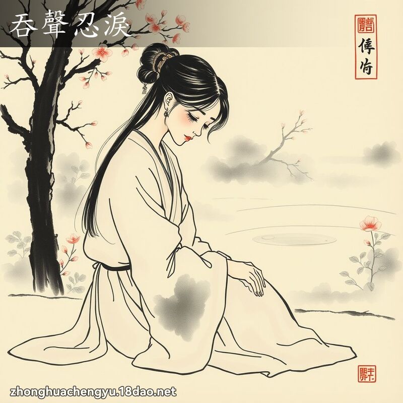 吞聲忍淚 配图