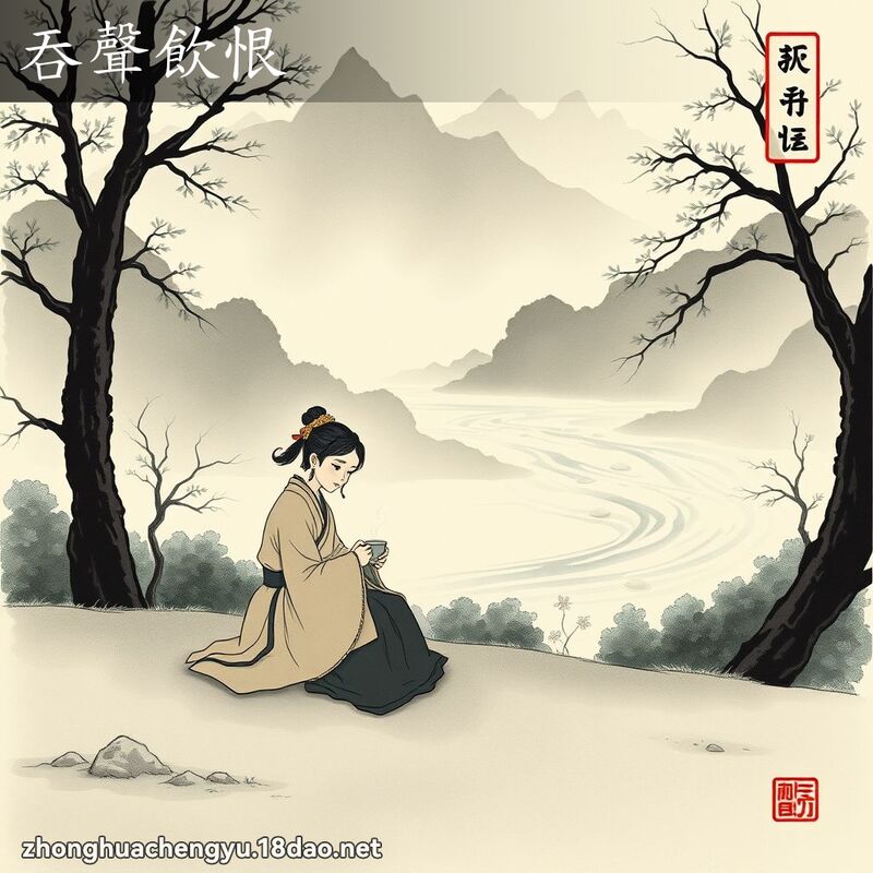 吞聲飲恨 配图