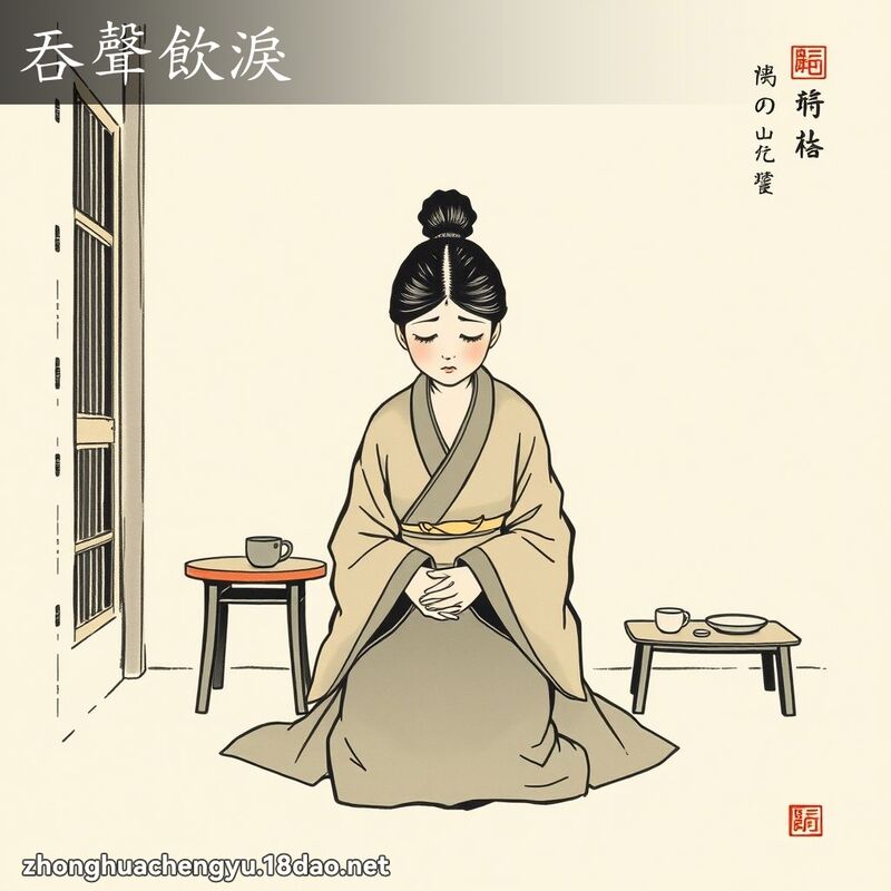 吞聲飲淚 配图