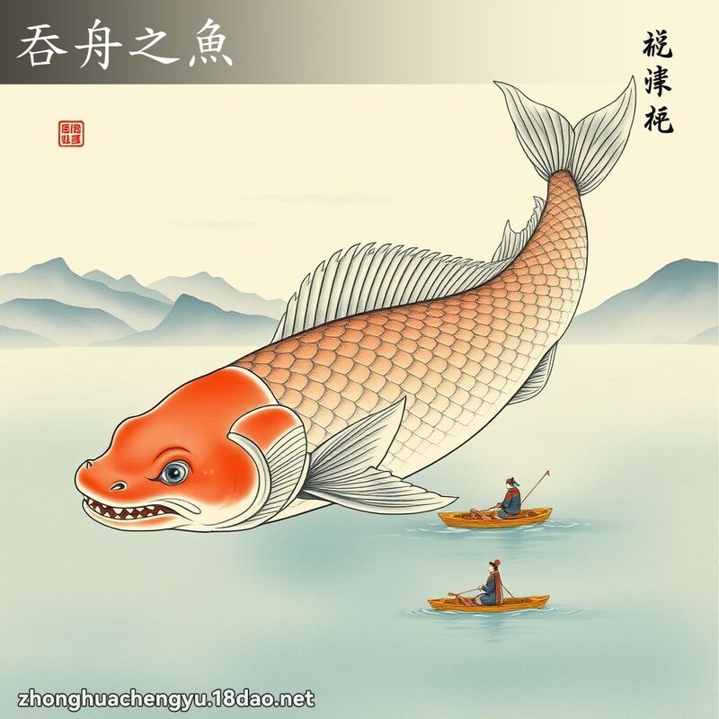 吞舟之魚 配图
