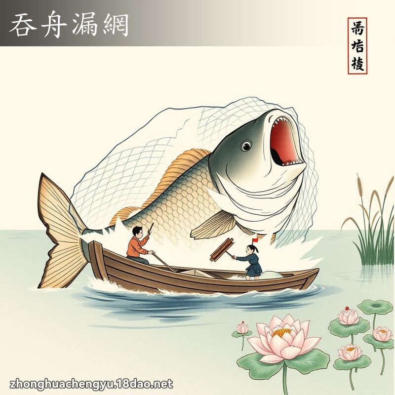 吞舟漏網 配图