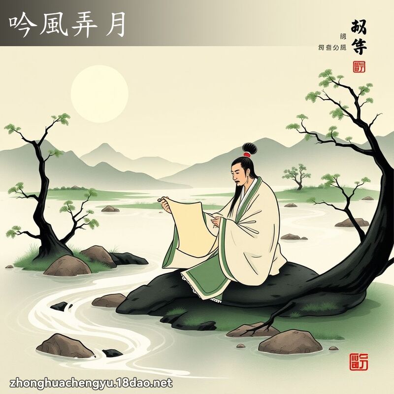 吟風弄月 配图