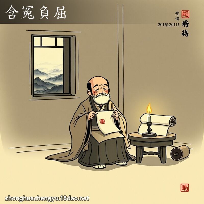 含冤負屈 配图