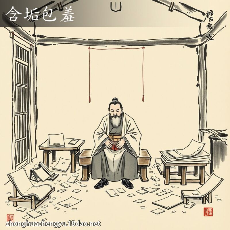 含垢包羞 配图