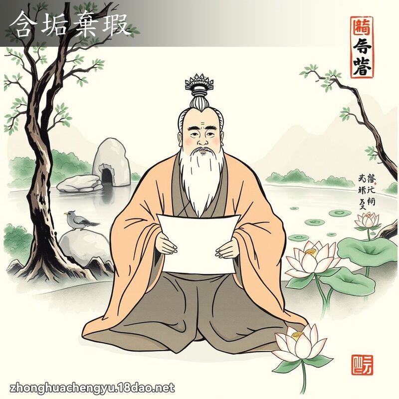 含垢棄瑕 配图