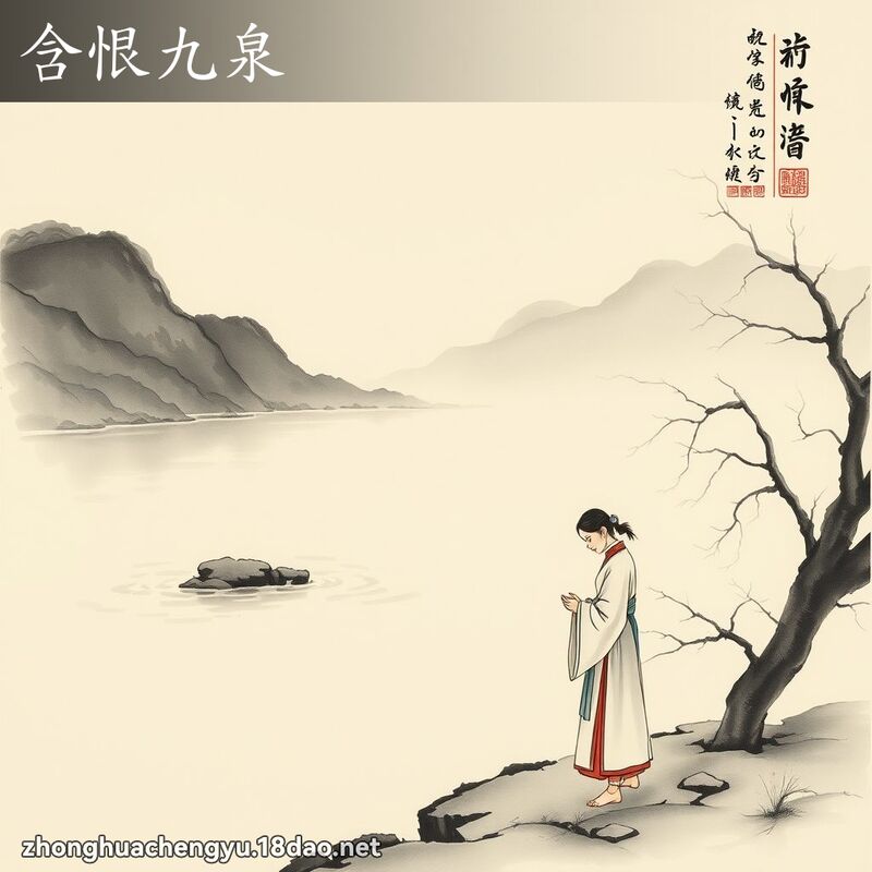 含恨九泉 配图