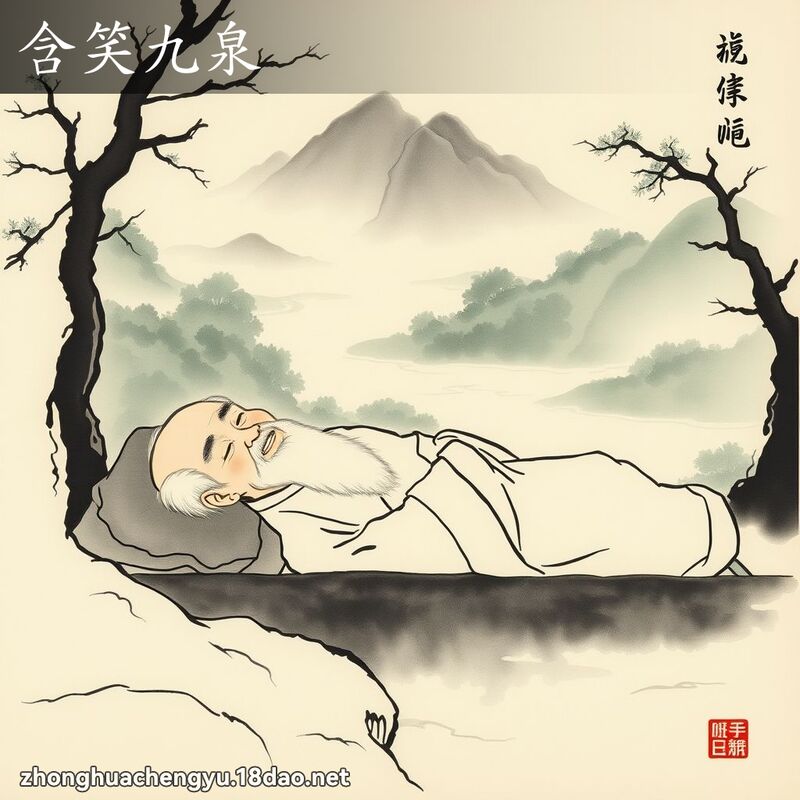 含笑九泉 配图