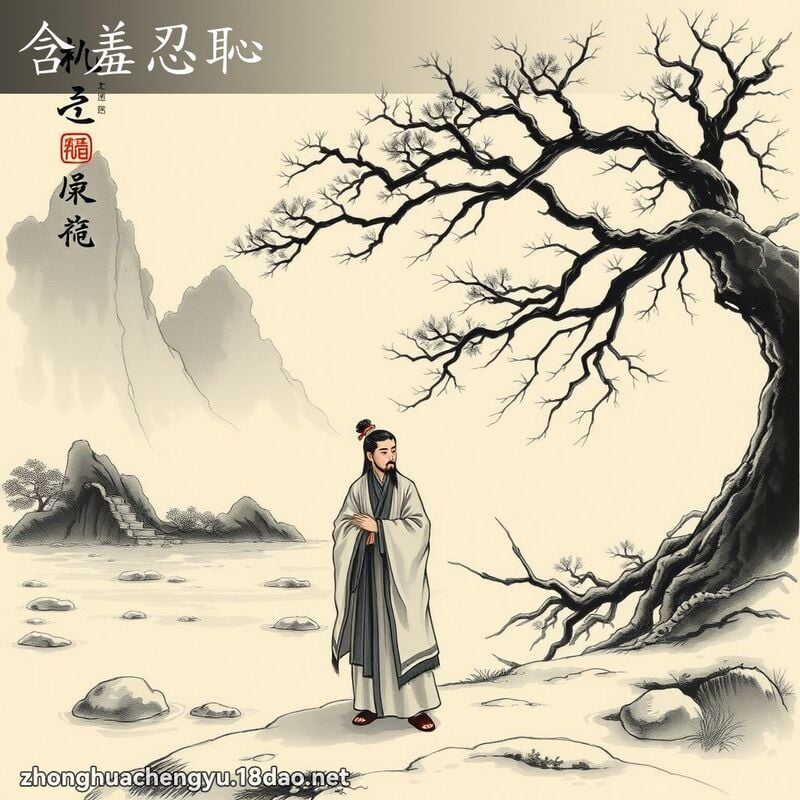 含羞忍恥 配图