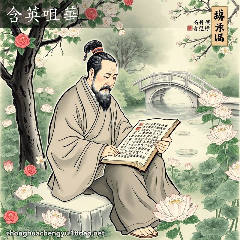 含英咀華 配图