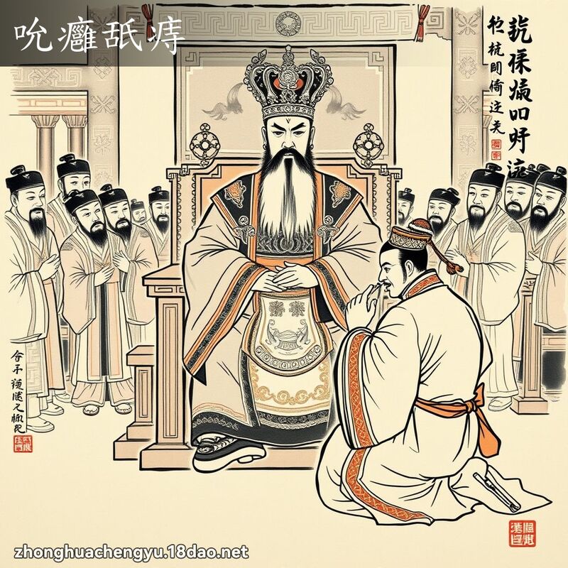 吮癰舐痔 配图