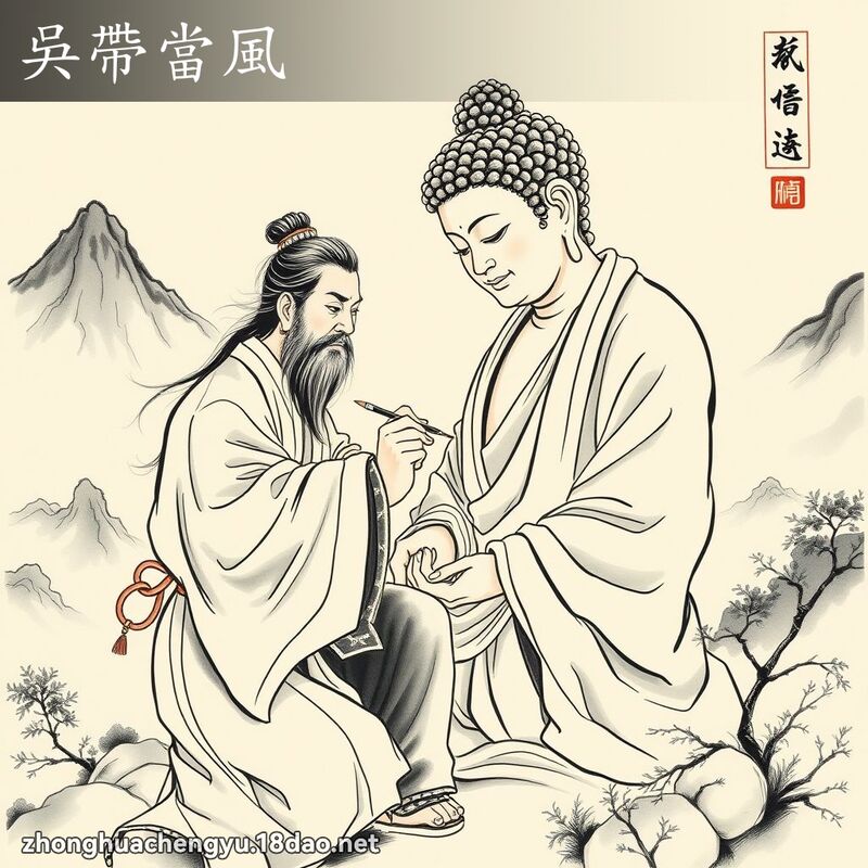 吳帶當風 配图