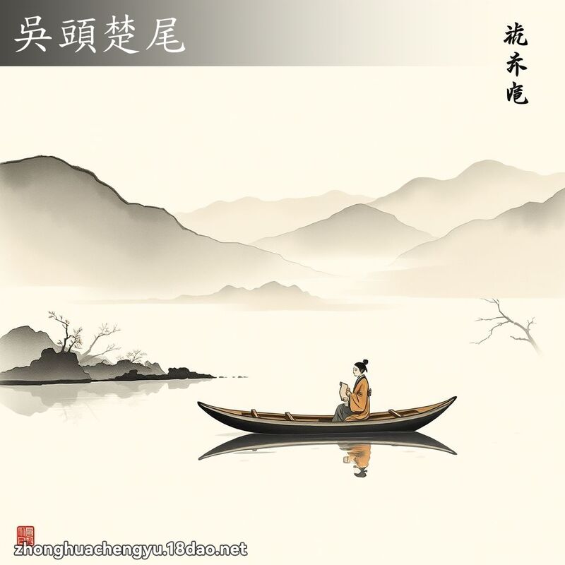 吳頭楚尾 配图