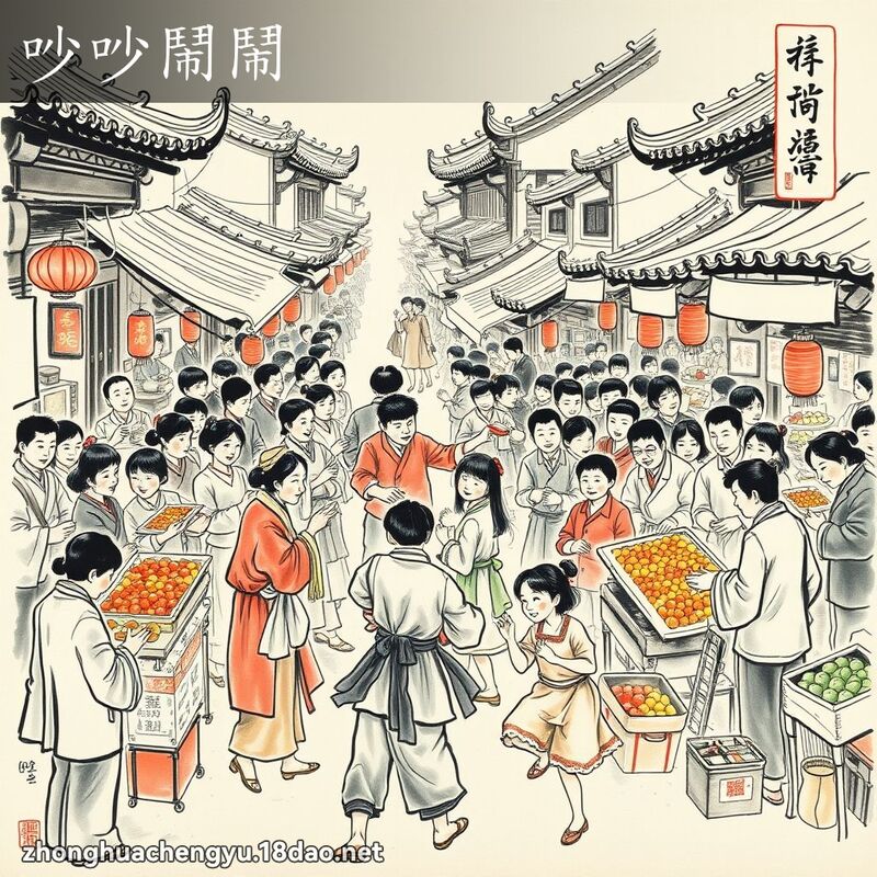 吵吵鬧鬧 配图
