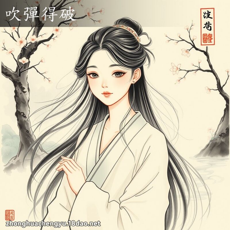 吹彈得破 配图