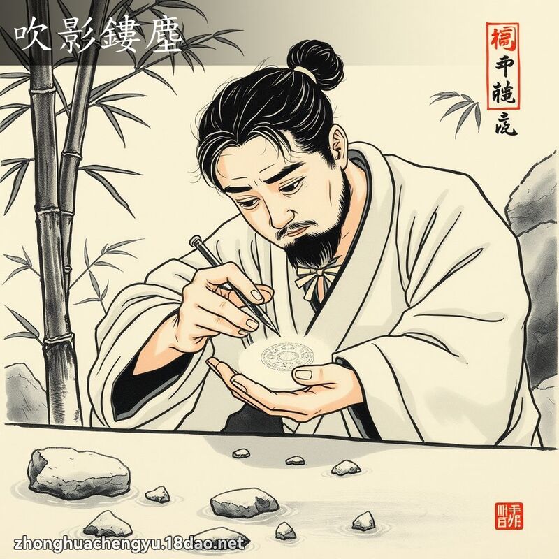 吹影鏤塵 配图