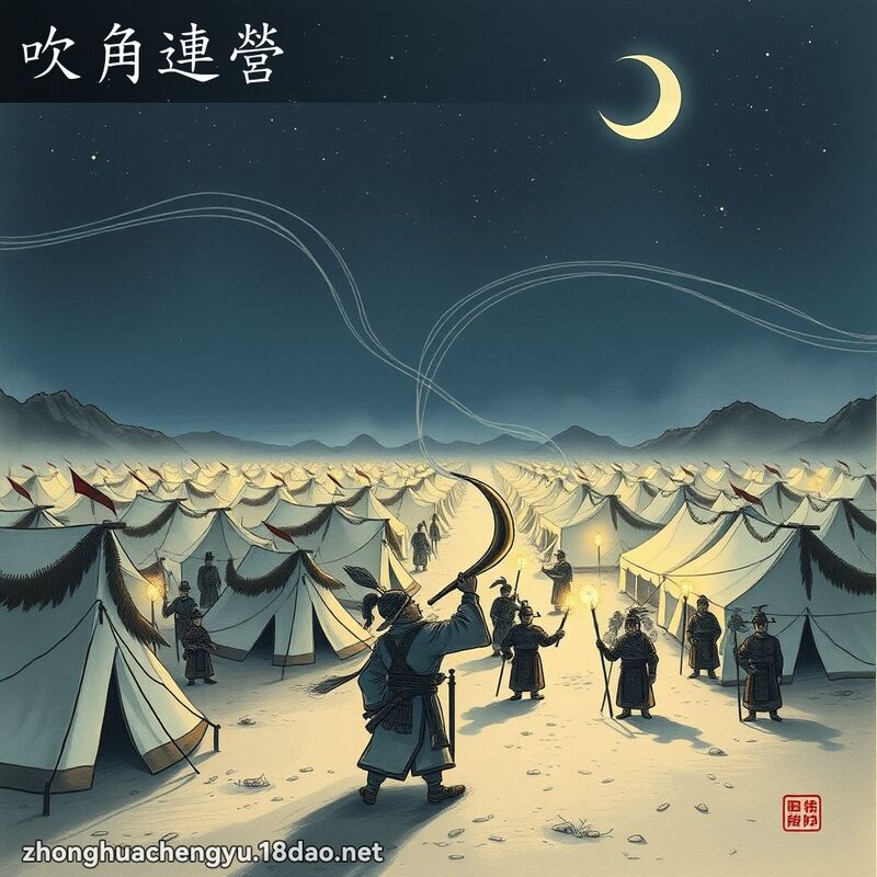 吹角連營 配图