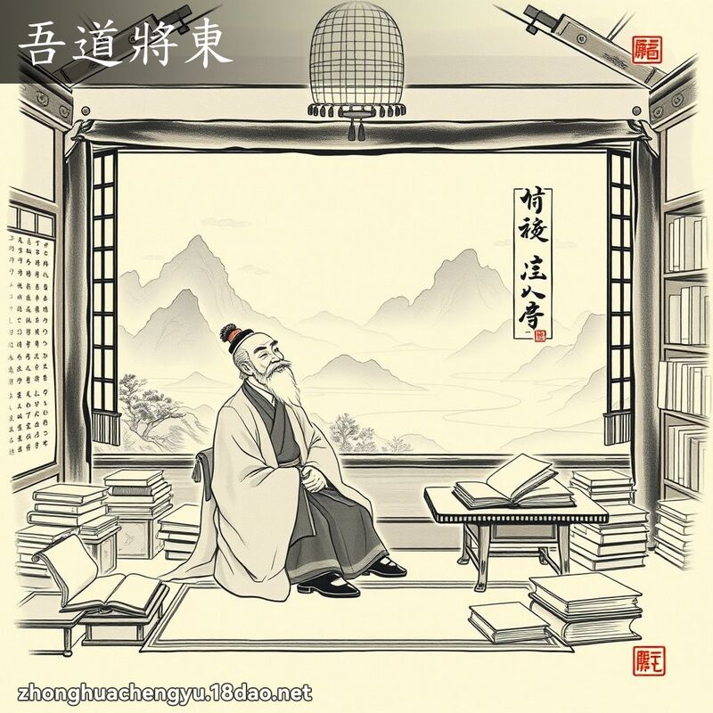 吾道將東 配图
