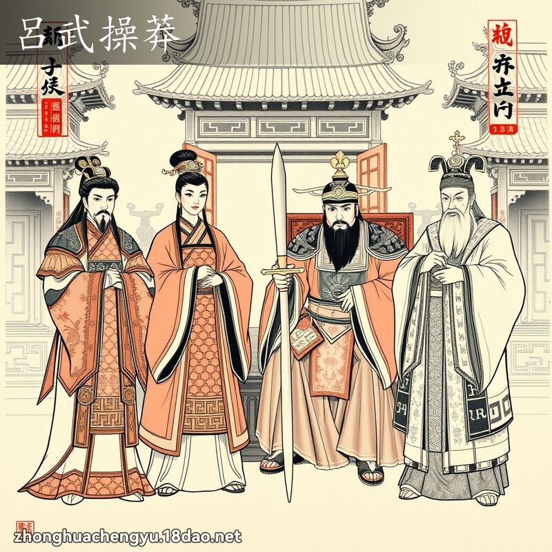 呂武操莽 配图