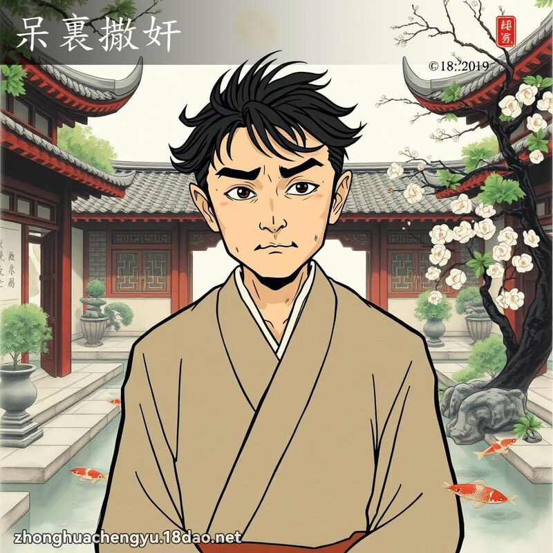呆裏撒奸 配图
