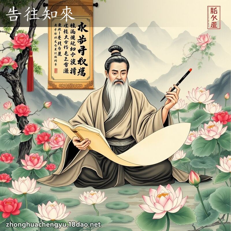 告往知來 配图