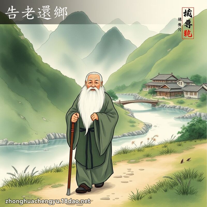 告老還鄉 配图