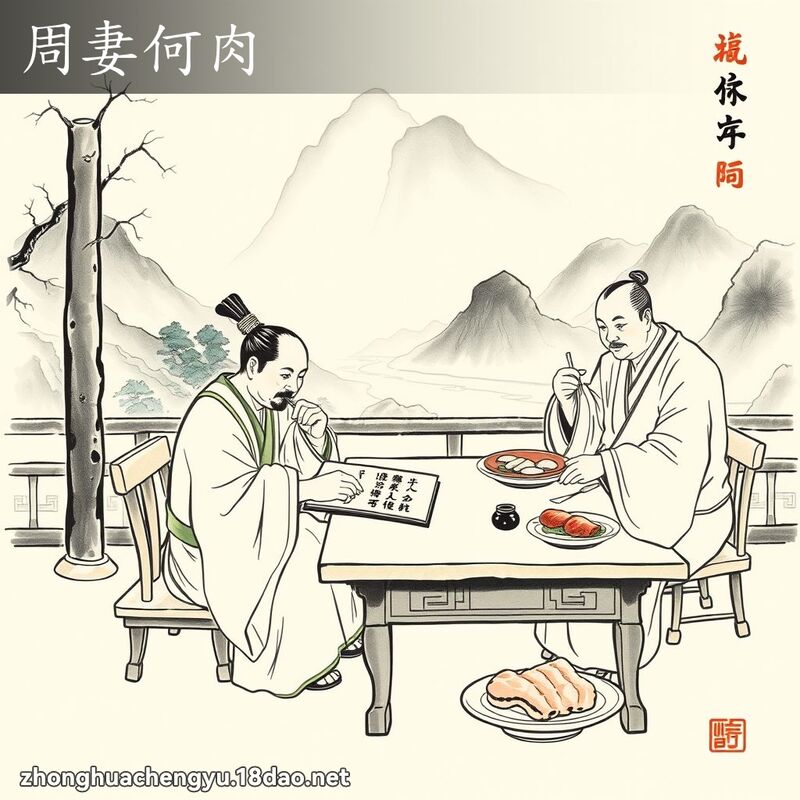 周妻何肉 配图