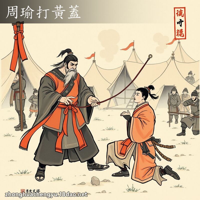 周瑜打黃蓋 配图