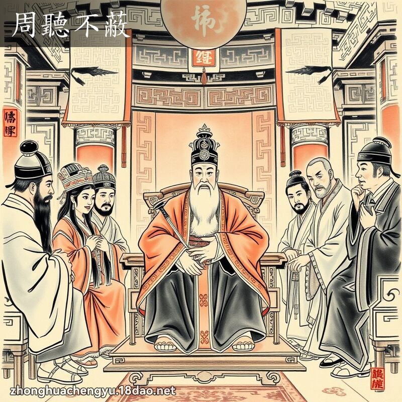周聽不蔽 配图