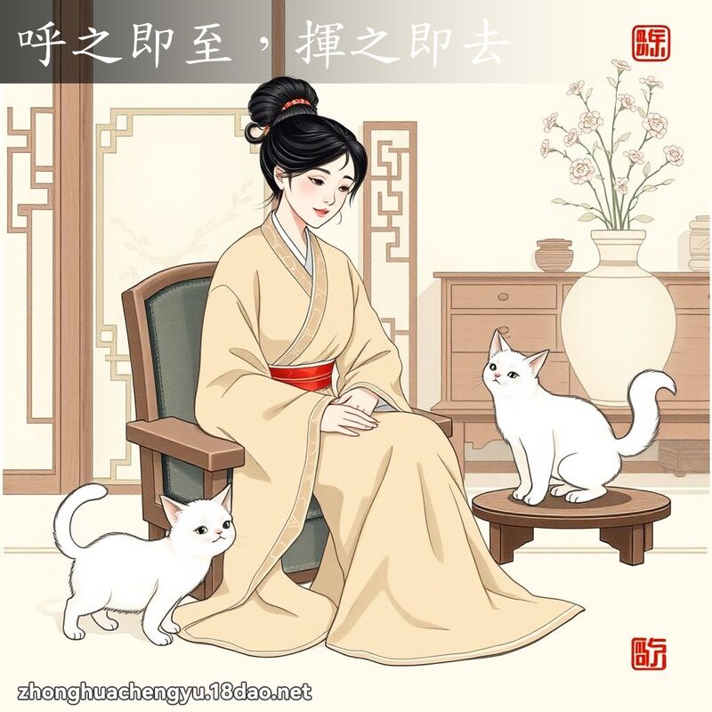 呼之即至,揮之即去 配图