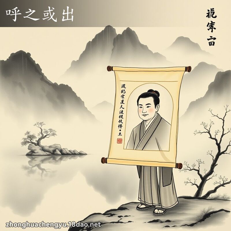 呼之或出 配图