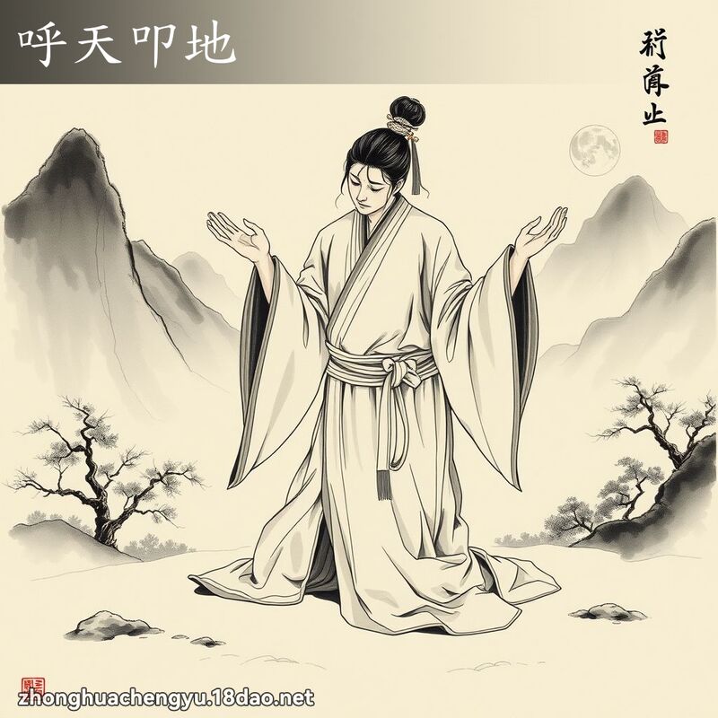 呼天叩地 配图