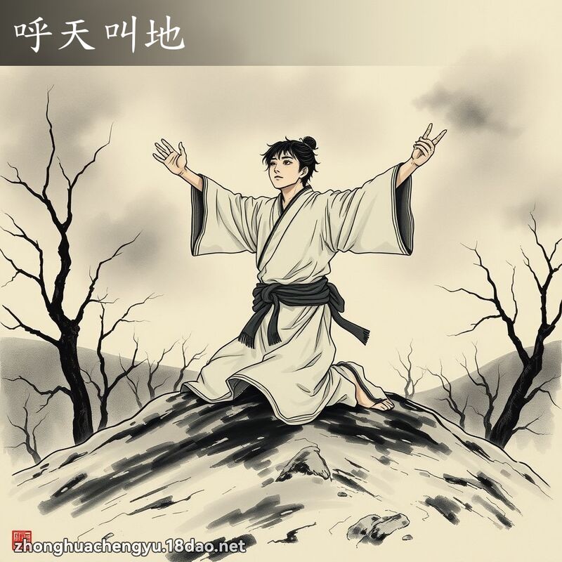 呼天叫地 配图