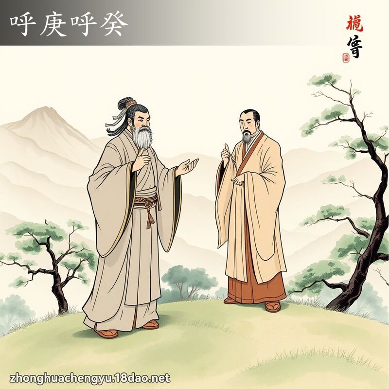 呼庚呼癸 配图