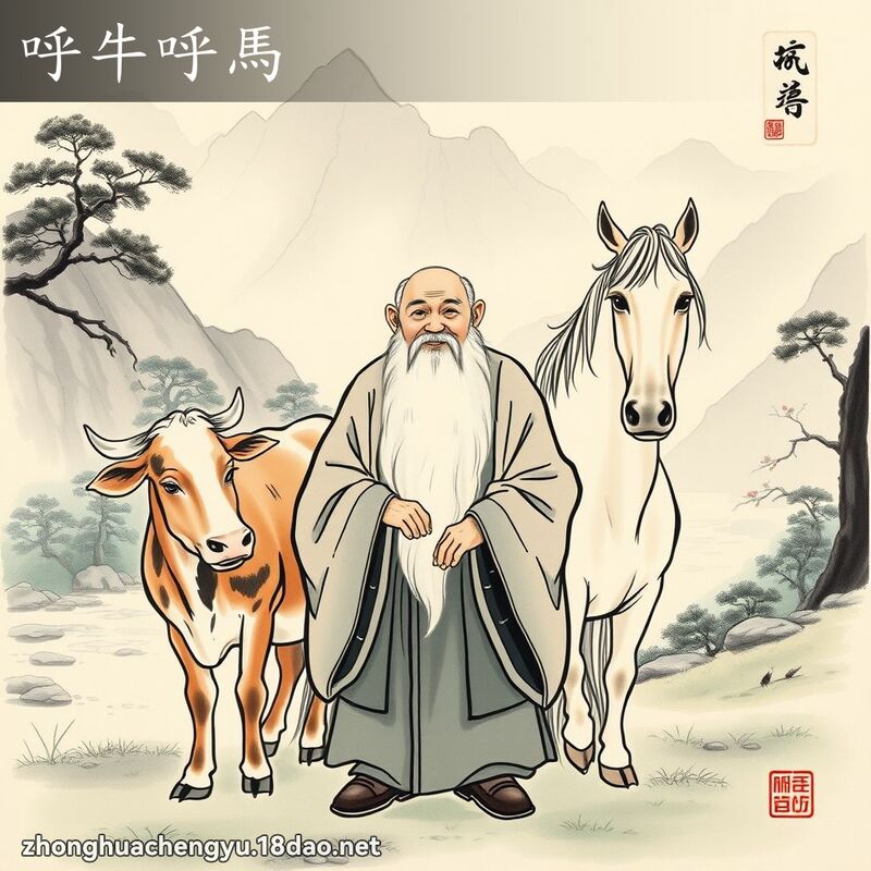呼牛呼馬 配图