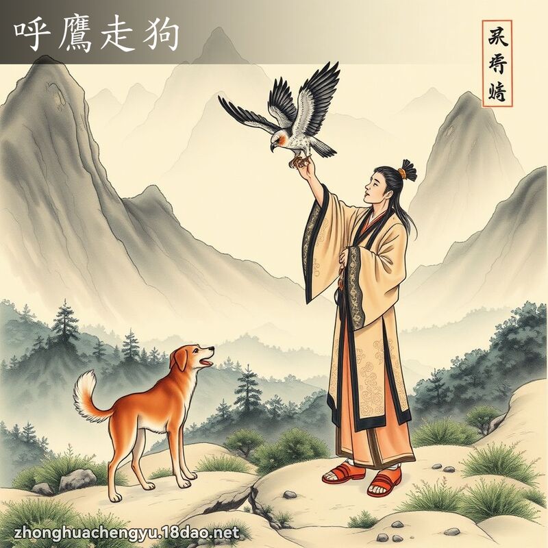 呼鷹走狗 配图