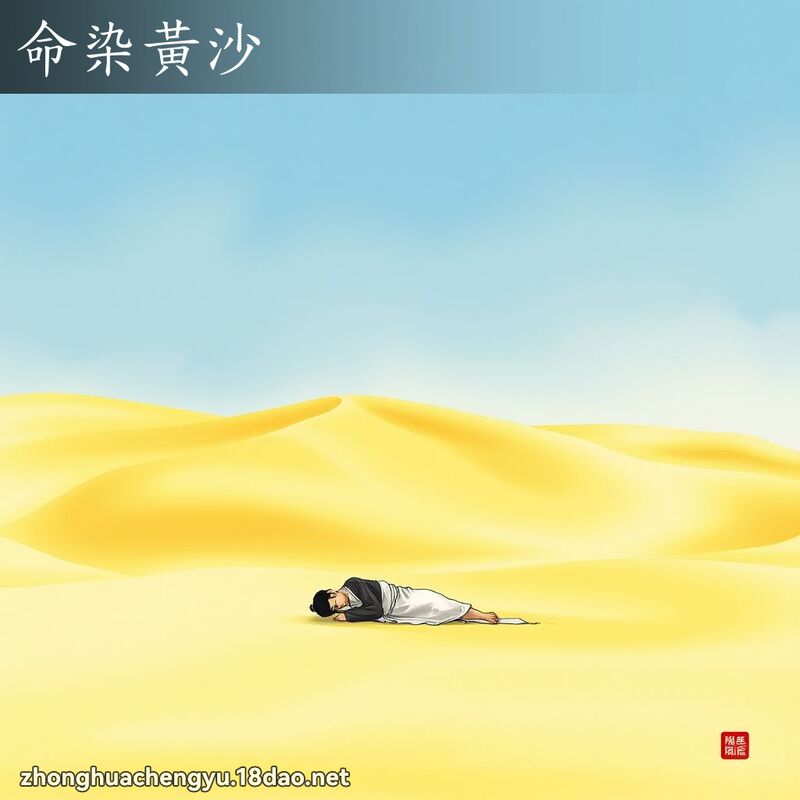 命染黃沙 配图