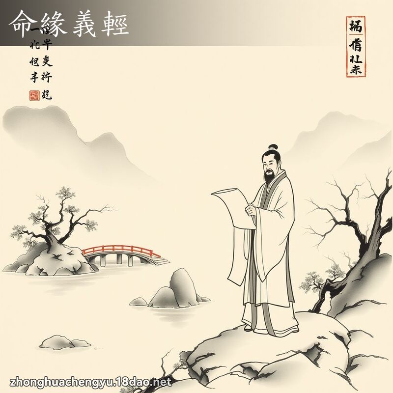 命緣義輕 配图